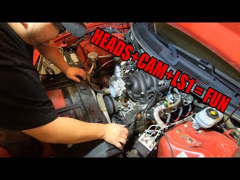 BUDGET LS1 HEADS & CAM BUILD Pt. 1 | REDBIRDAUTO