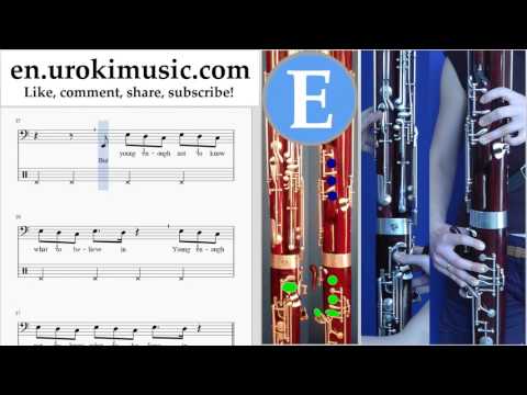 Bassoon lessons Fall Out Boy - Champion Sheet Music Tutorial Part#2 um-i352