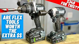Power For Days!! || Flex Hammer Drill and Impact Driver