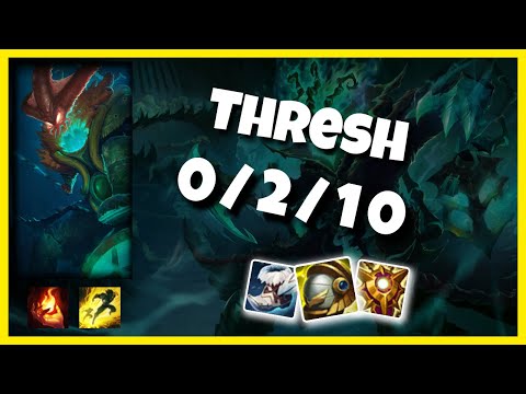 Thresh vs Yuumi BR Challenger SUPPORT (0/2/10) - v11.2