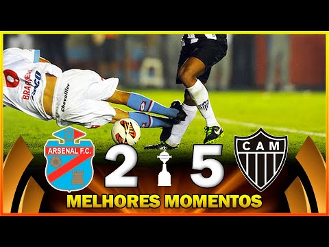 ARSENAL (ARG) 2 x 5 ATLÉTICO MG ● LIBERTADORES 2013 ● FASE DE GRUPOS  ● 2ª RODADA