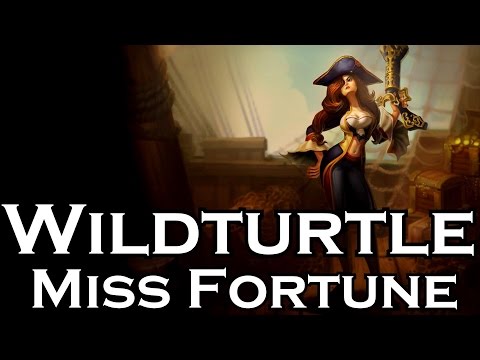Wildturtle plays Miss Fortune - Full Game - Patch 5.22
