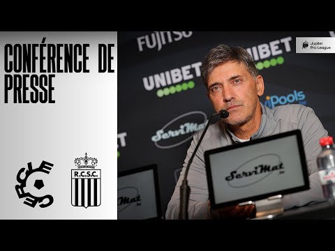 La conférence de presse avant Cercle de Bruges - Charleroi