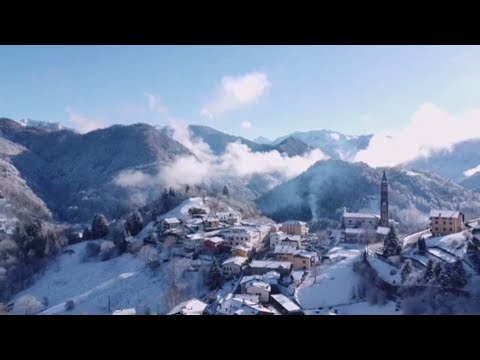 Santa Brigida innevata 2023