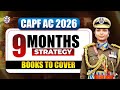 CAPF AC EXAM 2026 Detailed Booklist