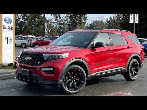 2021 Explorer ST + Power Liftgate, Massage Seats, Moonroof Review | Island Ford