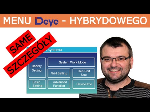 Falownik Hybrydowy Deye 004: Szczegółowe omówienie MENU