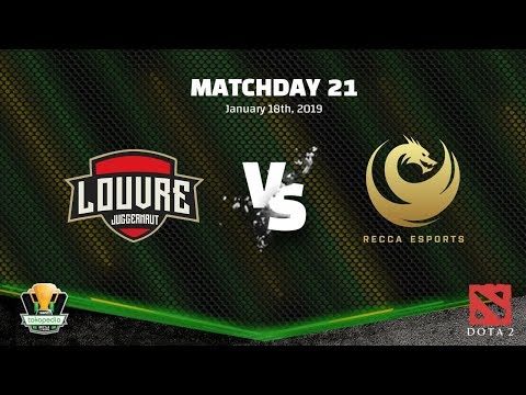 GGWP LOUVRE! DOTA2 LOUVRE JG VS RECCA - TBOF IESPL
