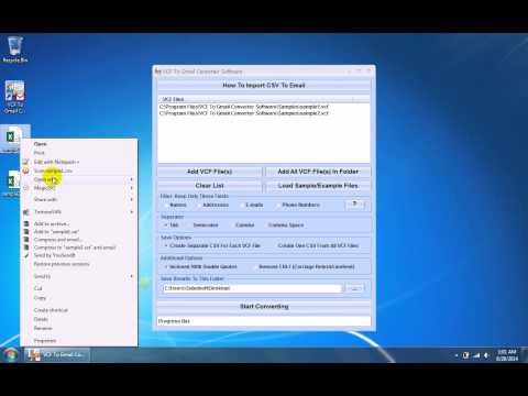 VCF To Gmail Converter Software