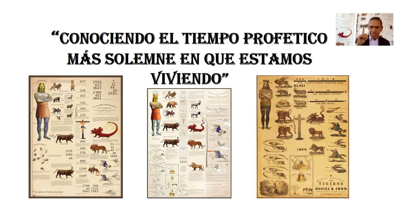 "CONOCIENDO EL TIEMPO PROFETICO MAS SOLEMNE EN QUE VIVIMOS". Parte 1. Carlos Gómez.