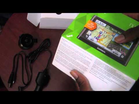 Garmin Nuvi 55 LM GPS Unboxing