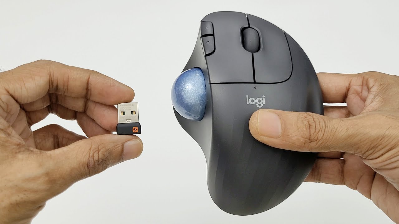 Мышь-трекбол Logitech M575 Ergo, черный