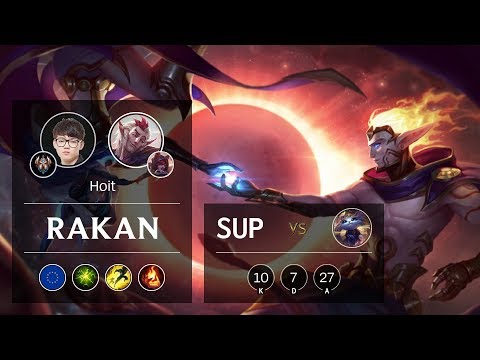 Rakan Support vs Yuumi - EUW Challenger Patch 9.21