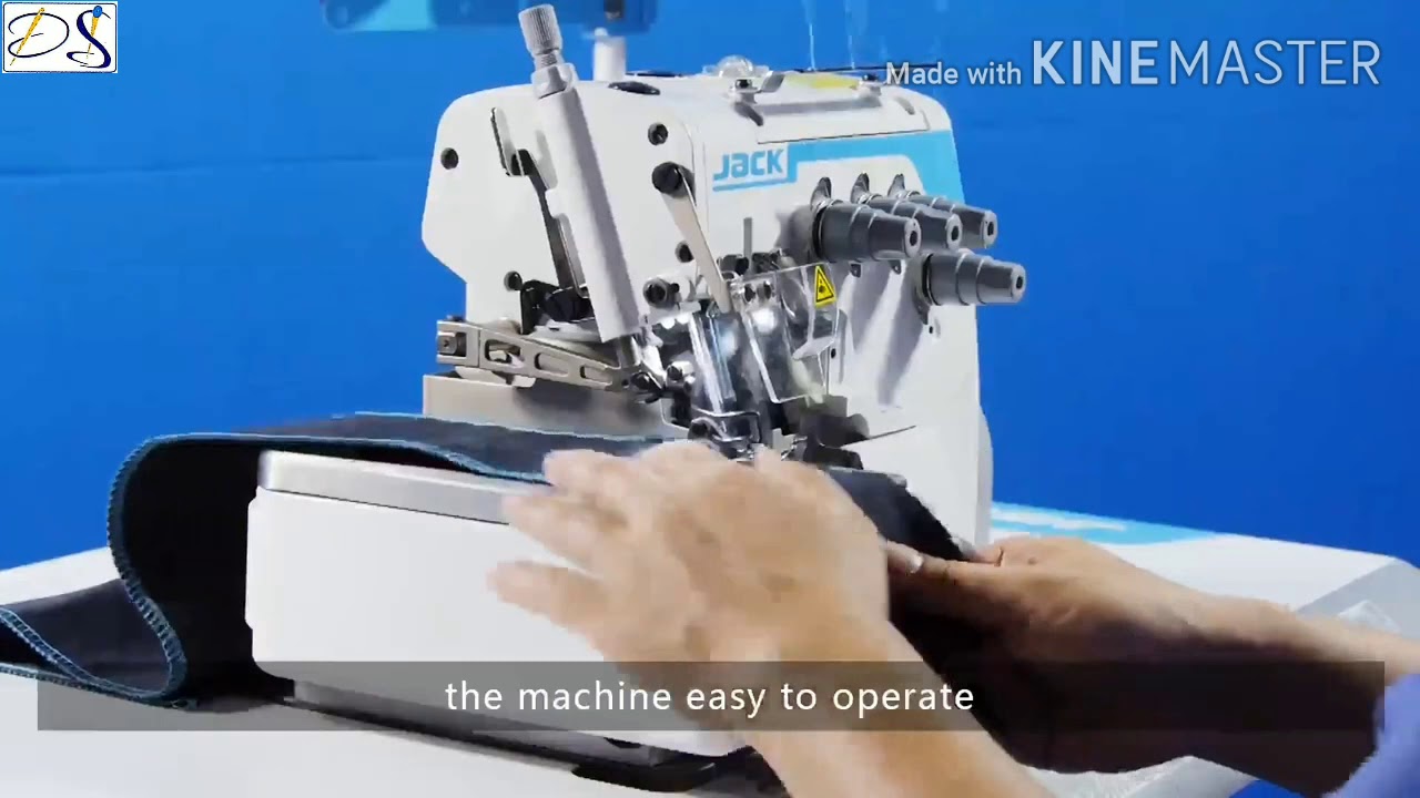Jack E3 Overlock Machine Introduction And Demo