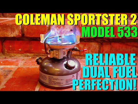 Reliable DUAL FUEL Perfection! - Coleman Sportster 2 Model 533
