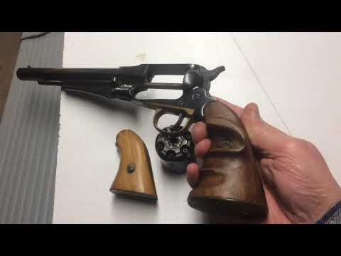 .44 Cap and Ball Model 1858 Remington Extended Grip