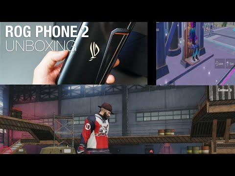 First Match S12 PUBG MOBILE In ROG Phone 2 | Unboxing ROG