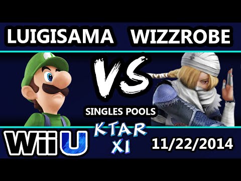 KTAR XI - Luigisama (Luigi) Vs. Wizzrobe (Sheik) - Pools - Smash Wii U