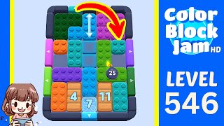 Solution du Niveau 546 de Color Block Jam