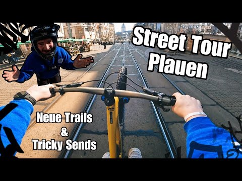 Plauen Urban DH& neue Lines unlocked -Waren wir die ersten, die die Sprünge jemals getestet haben?