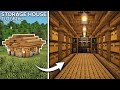 Minecraft: How to Build a Storage House | Underground Storage Room Tutorial