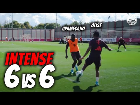 6 vs. 6 in training – Kane scores from distance!