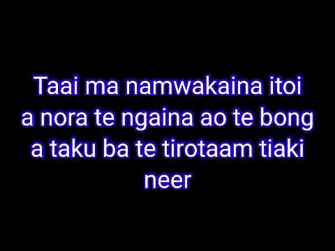 Te tirotaam tiaki neer  karaoke