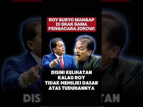 ROY SURYO AUTO MANGAP DI AKAK SAMA PK FIRMAN #jokowi #roysuryo #prabowo
