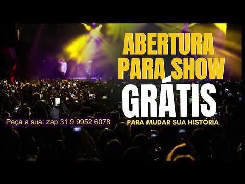 VINHETA  DE ABERTURA PARA SHOW  - ARTISTAS - DJS - SERTANEJOS  FORRÓ e eventos
