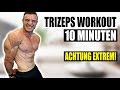 10 Minuten Trizeps Workout mit Kurzhanteln | Kombinationsworkout für Qualitätsmuskulatur
