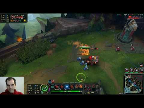 Zac vs Kled, top lane, Diamond, with commentary.