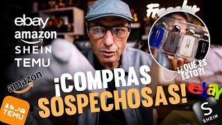 Hice 10 compras SOSPECHOSAS en eBay TEMU Amazon y SHEIN | Cómo me fue?