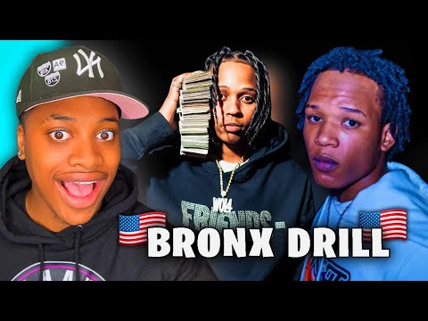 FIRST TIME HEARING AMERICAN DRILL!?😭🇺🇸 (Bronx Drill)