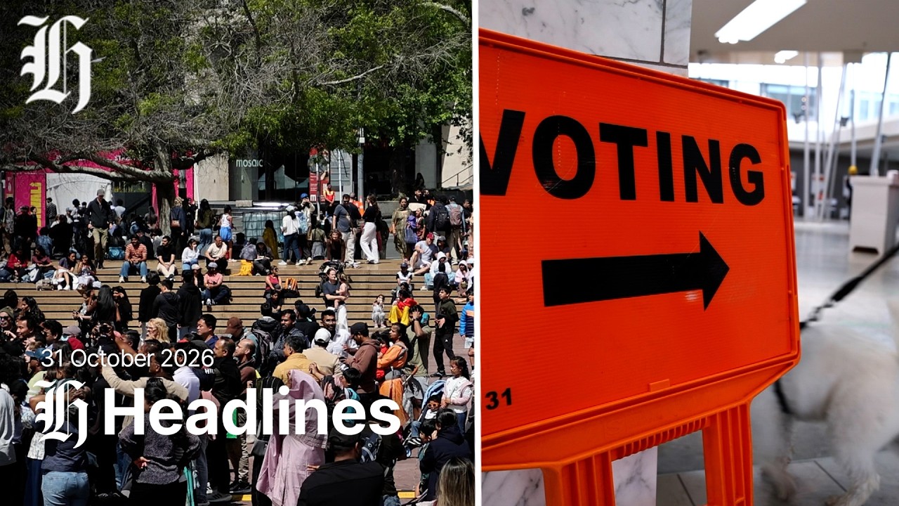 NZ Herald Afternoon Headlines | Saturday, October 31, 2026