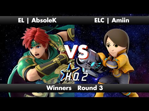 EL | AbsoleK (Roy) VS ELC | Amiin (Mii Gunner 3233, Bowser) Star K.O. #2