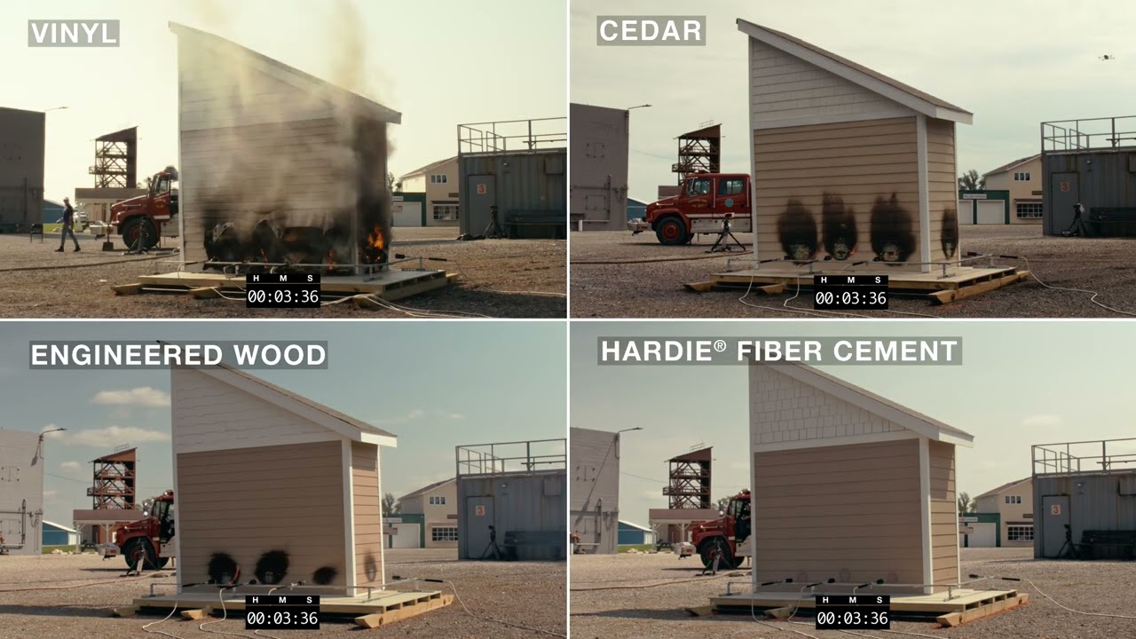 הדגמת אש: ציפוי פייבר צמנט של James Hardie ® עומד בתנאי אש קיצוניים thumbnail