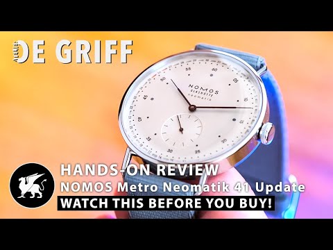 In-depth review of the NOMOS Metro Neomatik 41 Update - Watch this BEFORE you buy - ATELIER DE GRIFF