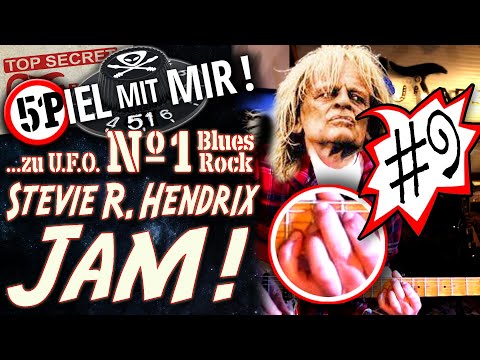 Der Jam- & Backing-Track zum "Hendrix/Vaughan-Jam" - U.F.O. Nr.1! Gitarre spielen lernen 5.1