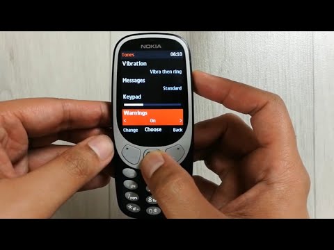 Warning Tone in nokia 3310 - How to set Warning Tone in Nokia Keypad Phone