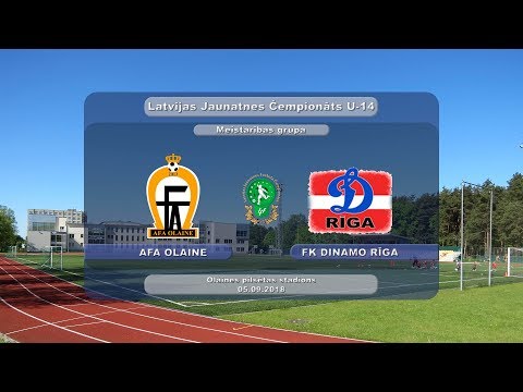 U-14 AFA Olaine - FK Dinamo Rīga (Highlights)