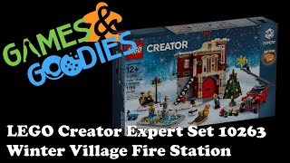 LEGO Timelapse: LEGO Creator 10263 - Winter Village Fire Station