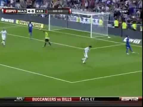 Real Madrid 5 - 0 Xerez | PlanetaFutbol