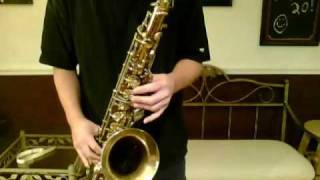 Video thumbnail for King Super 20 Tenor Sax.wmv by jgn840