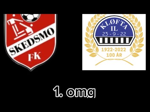 1 omgang. Skedsmo 2-Kløfta RM G19 avd. 01 Skedsmo Stadion