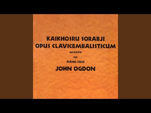 Opus Clavicembalisticum, KSS 50: IX Interludium Alterum - Adagio