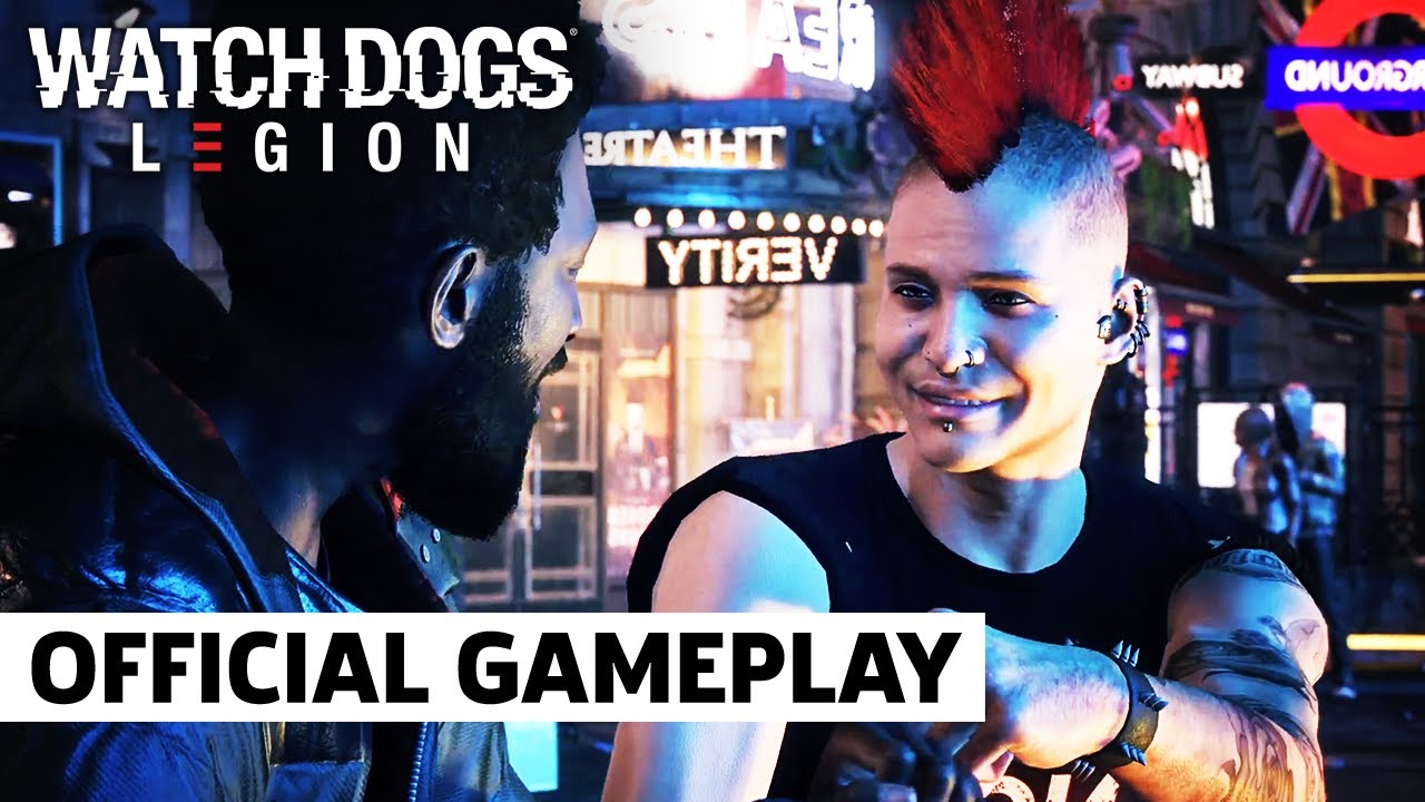 Геймплейный трейлер игры Watch Dogs: Legion
