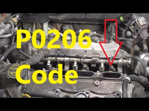 Causes and Fixes P0206 Code: Injector Circuit/Open Malfunction Cylinder 6