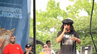 Tego Calderon punto y aparte @ highbridge park - Pepsi Musica