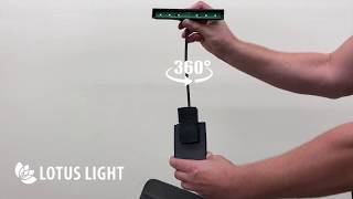 Lotus Design Pro Series LED 7 Rechargeable Music Stand Light