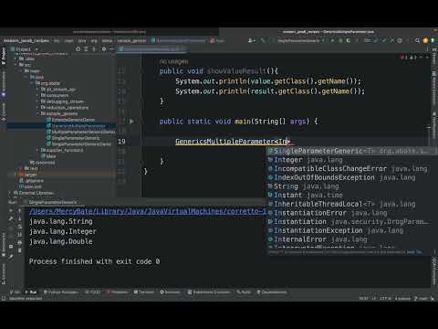 Multiple Parameter Generic
